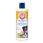 Arm & Hammer Super Deodorizing Shampoo in Kiwi Blossom, Best Odor Eliminating Shampoo for All Dogs and Puppies, 16 oz