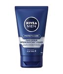 NIVEA MEN Protect & Care Exfoliating Face Scrub, 125ml, blue