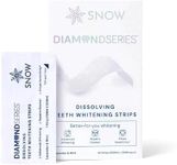 SNOW Diamond Teeth Whitening Strips | Gentle & Enamel Safe White Strips for Teeth Whitening | at-Home Dental Hygiene & Tooth Care for a White Smile | Easy & Convenient Tooth Whitening Strips | 42 Ct