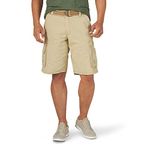 Lee Men's New Belted Wyoming Cargo Short, Buff, 36