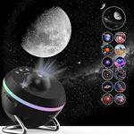 Galaxy Projector,Elec3 Star Projector,13 in 1 Planetarium 4K Realistic Starry Sky Night Light with 6 Night Light for Kids Room Adults Bedroom Ceiling Home Theater Decorative Lighting Projectors