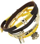 Harry Potter Hufflepuff Themed 4 Pack Bracelet Set