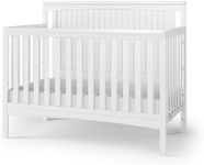 Forever Eclectic Scout 4-in-1 Convertible Baby Crib by Child Craft, Matte White