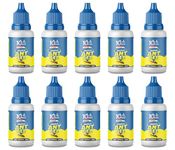 Amish Herbal Ant Gel Pack of 10 | 10 Min Max Bait Formula | Powerful Organic Repellent & Cleaner | Removes Red,Black Ant, Antox Pests | Natural Dawa Protector for Home & Kitchen