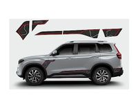AUTODECALS Mahindra Scorpio Car Stickers Exterior Decorative Stylish Vinyl Decal Die Cut | Sporty Vinyl Decal Sticker for Front and Sides Hood