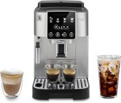De'Longhi Magnifica Start Automatic Espresso & Coffee Machine with Manual Milk Frother for Latte, Cappuccino, Built-in Grinder, Silver, ECAM22022SB
