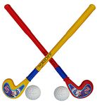 Rioff® Kids Hockey Set for Kids 2 Hockey Sticks 2 Ball Kids (3-6Year) Set of 2