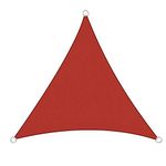 Green Bay Sun Shade Sail Garden Patio Party Sunscreen Awning Canopy 98% UV Block Triangle Terracotta 3.6x3.6x3.6m