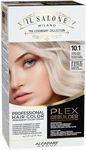 Il Salone Milano Plex Rebuilder Permanent Hair Color Cream - 10.1 Extra Light Ash Blonde Professional Hair Dye Kit for a Natural Gloss & Glaze - Paraffin, Paraben, and Alcohol Free