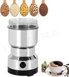 DOZERA Electric Coffee Bean Grinder and Chopper Crusher Multi-Functional Stainless Steel Seasonings Spices Mill Powder Mini Grinder Machine Portable Grinder for Home and Office. (Coffee Grinder)