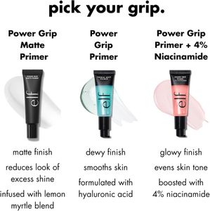 e.l.f. Power Grip Primer with Niacinamide – Hydrating Makeup Base