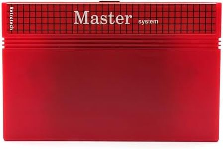 Retrotech 600 in 1 Game Cartridge for Sega Master System Game Console - Red