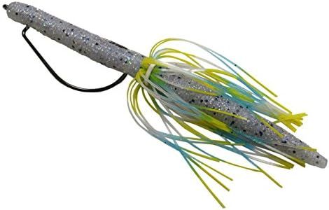 Wacky Skirts - (10 Pack) 5" Skirts for Texas, Neko, Wacky Rigged Senko Worms for Bass (Sexy Shad)