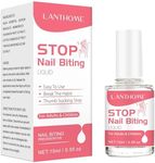 Anti Nail Biting Polish - Stop Biting Nails - Nail Biting Prevention - Stop Nail Repair Clear Varnish - Discourages Nail Biting and Thumb Sucking For Children and Adults