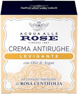 Acqua alle Rose Crema Viso Antirughe Levigante con Estratto Nutriente di Rosa Centifolia e Olio di Argan, 50ml