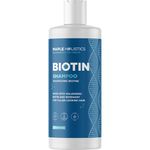Rosemary and Biotin Shampoo for Thinning Hair - Volumizing Shampoo for Fine Thin and Weak Hair with Coconut Olive Primrose Jojoba and Argan Oils - Vegan Paraben Sulfate and Silicone Free (236mL)