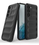 Zapcase Back Case Cover for Samsung Galaxy S23 5G | Compatible for Samsung Galaxy S23 5G Back Case Cover | Matte Case | Liquid Silicon Case for Samsung Galaxy S23 5G with Camera Protection | Black