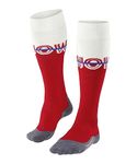 FALKE Women's SK4 Advanced W KH Wool Warm Thin 1 Pair Skiing Socks, Red (Lipstick 8000) - Snow, 5.5-6.5