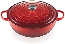 Le Creuset Signature Signature La Marmite 21114320600430 Cast Iron Diameter 32 cm Suitable for All Hobs and Induction Hobs Volume: 4.1 L 6.275 kg Cherry Red