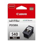 Canon Ink - PG-540 Genuine Black Printer Ink Cartridge - Prints Up to 180 A4 Pages (1 x Cartridge) - Compatible with PIXMA MX, MG & TS