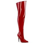 Pleaser Thigh high boot RED SEDUCE-