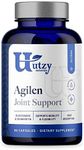 Utzy Naturals Agilen | Joint Support Supplement w/Glucosamine & Chondroitin (as CS-bBioactive®) | Hyaluronic Acid (as Mobilee®) | 90 Capsules | 3rd Party Tested