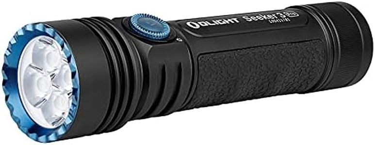 OLIGHT Seeker 3 Pro 4,200 Lumens Ultra-Bright LED Handheld Flashlight, Magnetic Rechargeable High Lumen Powerful Flashlights for Outdoor Searching, Camping，Hiking (Black)