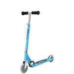 JD Bug Junior Street Folding Kids Scooter, for Boys and Girls Aged 5+, Adjustable Handlebar Height (Sky Blue)