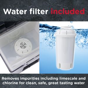 Sensio Home Hot Water Dispenser 2.2L – Grey Instant Kettle