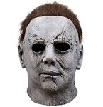 SHIFANQI Michael Myers Mask for Adult, Latex Michael Myers Cosplay Mask With Hair For Kills Scary Halloween Costume Theme Party Props Horror Full Head Mask Movies 1978, 2022 (Myers)