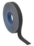 Sealey ER252580 Emery Roll Blue Twill 25mm x 25mtr 80Grit , Black