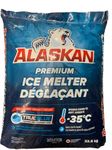 Alaskan Premium Ice Melter Salt De-Icer 22.5kg Salt for Snow and ice | Grass and pet Friendly | Ice Melter ice Melter for Sidewalks | Safe paw ice melt