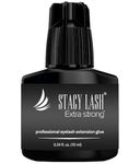 Extra Strong Eyelash Extension Glue - Stacy Lash 0.34 fl.oz / 10 ml / 0.5-1 Sec Drying time/Retention � 7 Weeks/Maximum Bonding Power/Professional Use Only Black Adhesive for Semi-Permanent Extensions