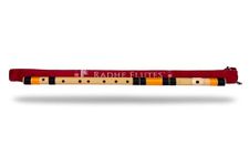 Radhe Flutes | PVC Fiber | G Natural Bansuri | Base Octave (26 Inches) | RIGHT Handed | With VELVET COVER | HARD Cardboard Tube for Hard Case
