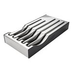 Global Knives G-88/2593511 6 Piece Knife Set with Dock, CROMOVA 18 Stainless Steel