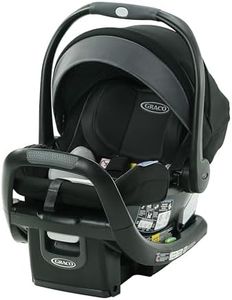 Graco SnugRide SnugFit DLX Infant Car Seat, Baby Car Seat Rear Facing with Anti Rebound Bar, Carseat with Adjustable Base and 5 Recline Positions, Spencer