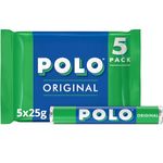 Polo Original Mints Tube Multipacks, 24 Pack of 5 x 25 g, (Total 120 Tubes)