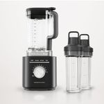 KitchenAid Pure Power Blender with 2 Personal Blending Jars, 1700 Watt Peak Power*, KSB2078BM, Black Matte