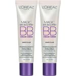 L'Oreal Paris Makeup Magic skin beautifier BB Cream, Light, 2 count