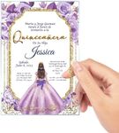 Avior Quinceanera Invitation Lilac 