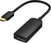 HiperAds USB Type C to DisplayPort Adapter 4K@60Hz, USB C to DP Adapter Converter Compatible with Oculus Rift S, Mac-Book Pro 2020, Mac Mini, ChromeBook Pixel, iPad Pro, Galaxy S22 Ultra/S20/S10