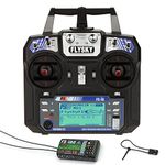 GoolRC GC6 2.4G 6CH AFHDS2A Transmitter Mode 2 and GC-6 6CH Receiver for RC Helicopter Multicopter Fixed-wing