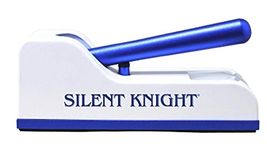 Silent Knight - Pill Crusher - Hand Operated Push Down Mechanism - Blue/White