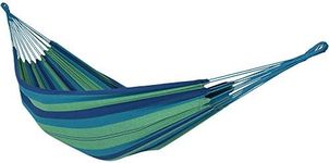 Sunnydaze Double Brazilian Cotton Hammock - 450-Pound Capacity - Oasis