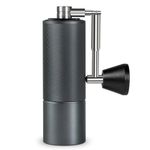 TIMEMORE Manual Coffee Grinder Chestnut C2 FOLD, Foldable Handle, Stainless Steel S2C Conical Burr, Adjustable Grind Setting, Espresso French Press Pour Over Coffee, Darkgrey