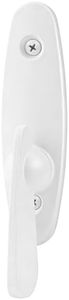 Aluminum Tribeca Style Gliding Door Thumb Latch for Andersen Sliding Door Lock Replacement, Screws Included, #2573609, White
