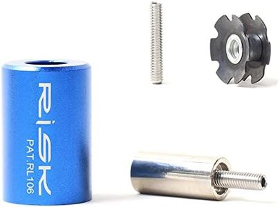 CYCEARTH Bike Star Nut Setting Tool, Bicycle Fork Installer with Free 1 Star Nut and 1 Spare Screw for 1 1/8 inch Tube