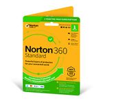 Norton 360 Standard 2023, Antivirus software for 1 Device and 1-year subscription with automatic renewal, Includes Secure VPN and Password Manager, PC/Mac/iOS/Android, Activation Code by Post