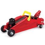 SNE Heavy 2 Ton Hydraulic Trolley Floor Jack for All Car, Van and Truck (Jack Body Color Black or red Any one)
