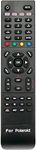 RC-201 Replacement Remote Control fit for Polaroid TV 1913-TDXB 4011TLXB 2611-TLXB 4641-TLXB 3211-TLXB TLA-04641C 4241-TLXB TDA-02610C FLM-4034BH TDX-02610B TLA-04011C 1913TDXB FLM-4232HM TDX-02611C